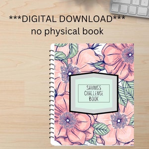 2025 Digital- Instant Download- Savings Challenge Book