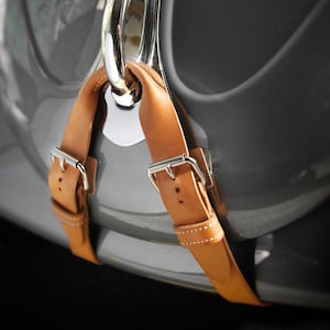VW BEETLE Genuine Leather Rally Hood Securing Strap in Tan or Black