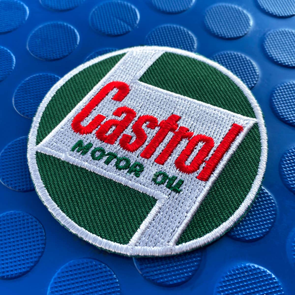 Écusson Porsche à Coudre Patch Brodé Thermocollant 'From Hawaii With Love' - 8,5 Cm - Course Auto Compétition - Pour Vestes Ou Casquettes Écusson Porsche Grand Format