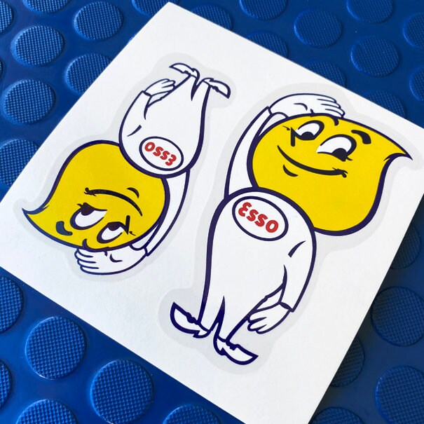 NOS ！ 1960's ESSO エッソ オイルドロップ ビンテージ TOY