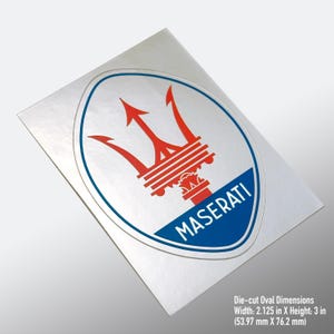Bannière / Striscione Maserati Vintage - Occasion - Décor Garage Ou Fan De Voitures