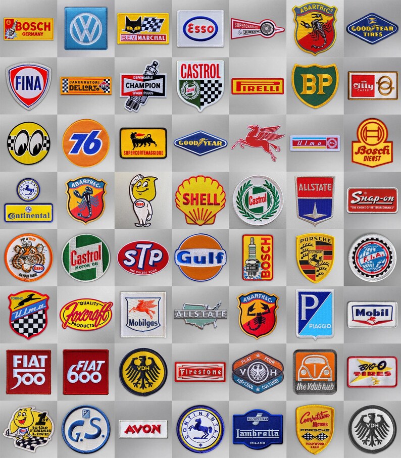 Ulma Vespa or Lambretta Shield Embroidered Patch for Caps & Hats, Jackets, Racing Suits, and Mechanic Uniforms image 4