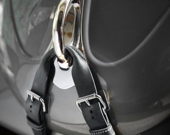 VW BEETLE Genuine Leather Rally Hood Securing Strap in Tan