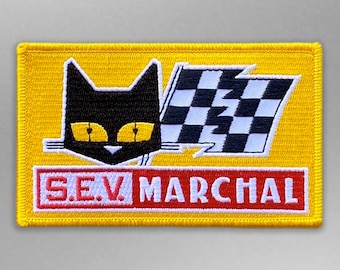 MARCHAL Fully Embroidered Patch for Caps, Jackets, Race Suits, and Uniforms