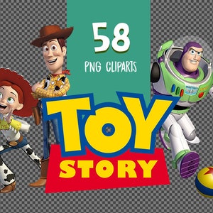 Toy Story PNG - Toy Story Charaktere - digitale Clipart - transparenter Hintergrund - druckbare Cliparts - sofortiger Download - 300 DPI