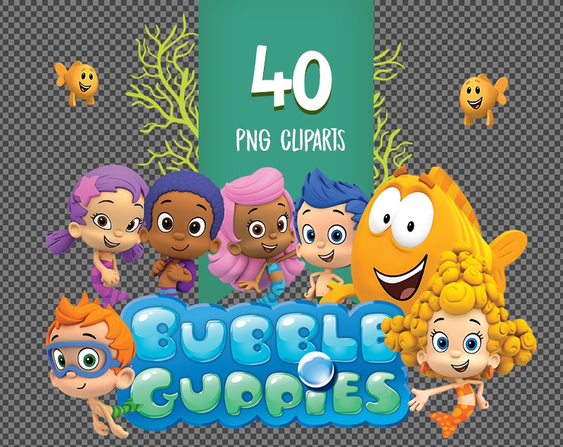 Bubble Guppies Clipart Bubble Guppy Clip Art Bubble Guppies Characters ...
