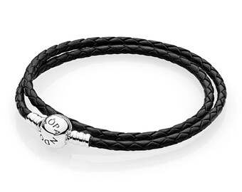 Pandora Leather Necklace - Etsy