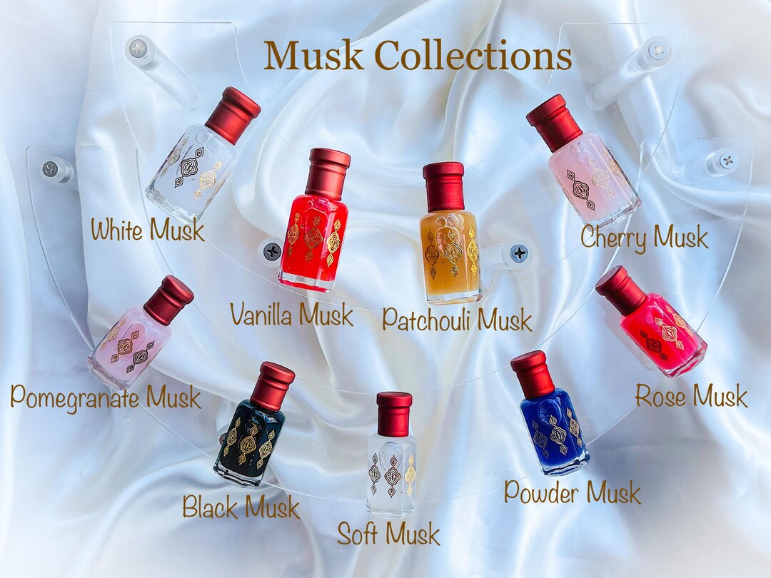 Musk Collection Perfume Oil Gift Set – Classic Scents, Alcohol-free - Etsy
