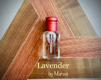 Lavender | Premium Perfume Oil | Attar Oil | Alcohol-Free | Vegan & Cruelty-Free | Fragrances by Marwa