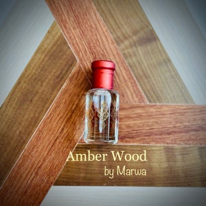 Amber Wood | Premium Perfume Oil | Attar Oil | Alcohol-Free | Vegan & Cruelty-Free | by Fragrances by Marwa