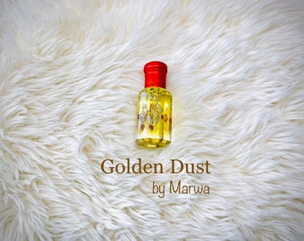 Golden Dust | Perfume and Perfume Oil | Attar Oil | Alcohol-Free | Vegan & Cruelty-Free | by Fragrances by Marwa