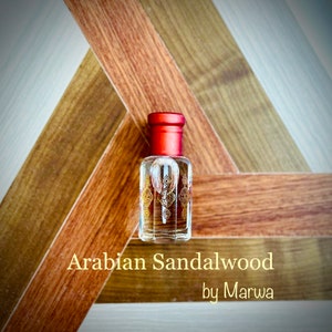 Arabian Musky Sandal | Premium Perfume Oil | Attar Oil | Alcohol-Free | Vegan & Cruelty-Free | by Fragrances by Marwa