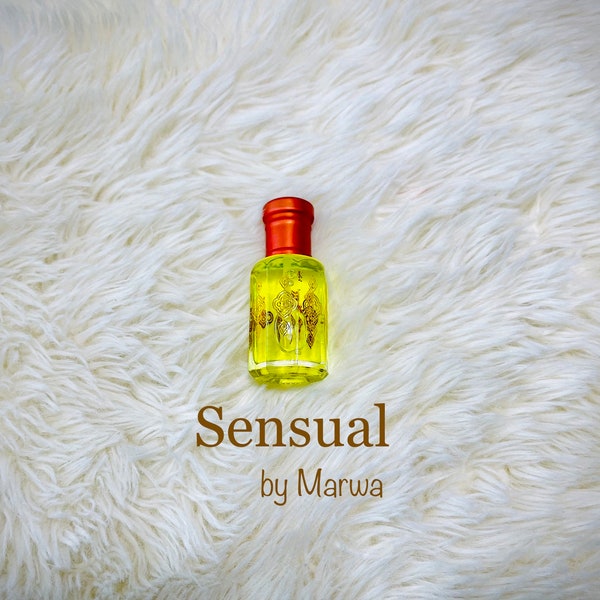 SENSUAL Luxury Fragrance Oil | Premium Perfume Oil | Attar Oil | Alcohol-Free | Vegan & Cruelty-Free | by Fragrances by Marwa
