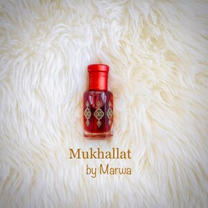 Oud Mukhallat Arabic Fragrance | Premium Perfume Oil | Attar Oil | Alcohol-Free | Vegan & Cruelty-Free | by Fragrances by Marwa