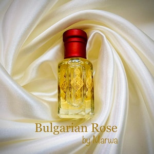 Bulgarian Rose Perfume Oil: Vegan Alcohol-Free Attar