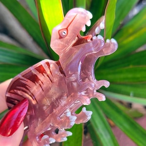 Kitschy T Rex Hair Clip Paleontology Tyrannasaurus