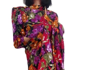 Dark Floral Garden Witch Boho Whimsigoth Maxi Dress