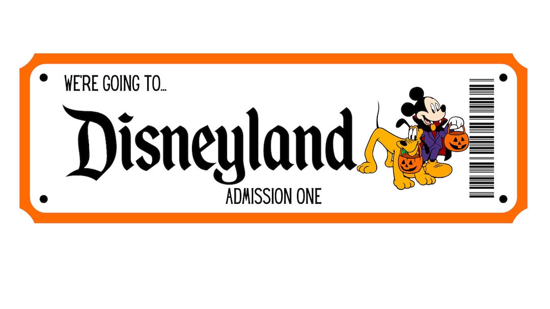 Disneyland Halloween Tickets 2025 Willa Julianne