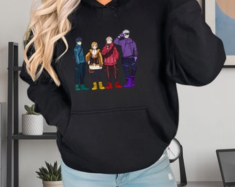 Anime Shirt Anime Sweatshirt Anime Lover Hoodie Kaisen Anime Fan Gift Cool Anime Tshirt Manga Fashion Anime Fans Clothing Unisex