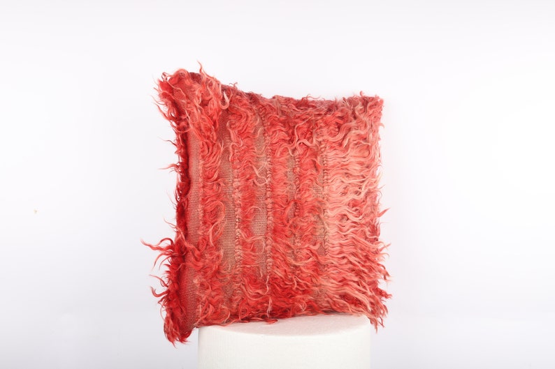 Handwoven Kilim Pillow, Turkish Kilim Pillow, Vintage Kilim Pillow, Sofa Throw Pillow, Home Decor, Turkey Pillow, Boho Decor, Cushion Cover image 2