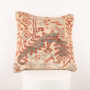 Kilim Pillow, 18x18 Pillow Case, Turkish Kilim Pillow, Handmade Pillow, Boho Pillow, Sofa Throw Pillow, Decorative Pillow, Cushion Cover