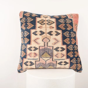 Handwoven Kilim Pillow, Turkish Kilim Pillow, Bohemian Kilim Pillow, Decorative Throw Pillow, Home Decor, Tribal Pillow, Sofa Aztec Pillow