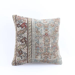 Bohemian Kilim Pillow, 18x18 Pillow Case, Turkish Kilim Pillow, Decorative Throw Pillow, Home Decor, Turkey Pillow, Couch Accent Pillow