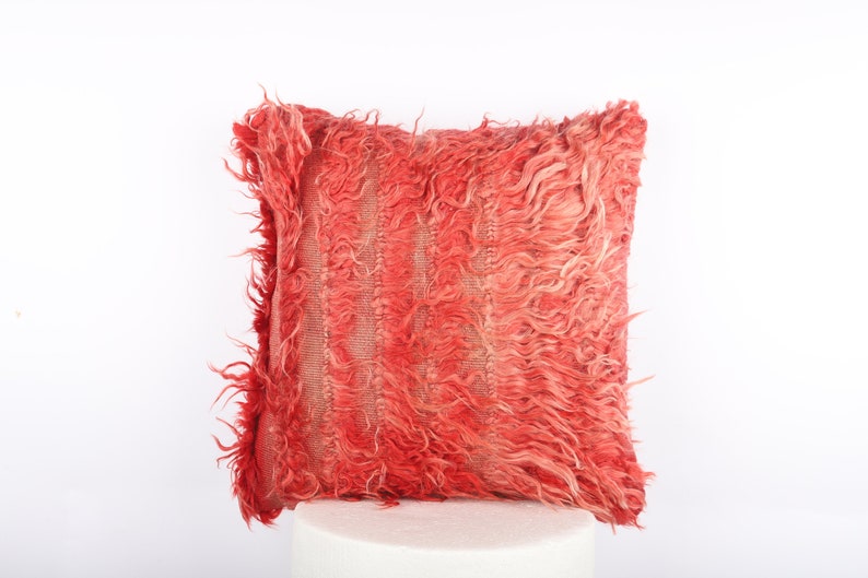 Handwoven Kilim Pillow, Turkish Kilim Pillow, Vintage Kilim Pillow, Sofa Throw Pillow, Home Decor, Turkey Pillow, Boho Decor, Cushion Cover image 1