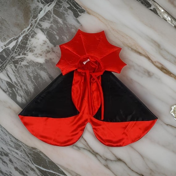 Fledermaus-Umhang Für Haustiere – Schwarzes Kostüm Für Katze & Hund, Ideal Für Halloween & Cosplay