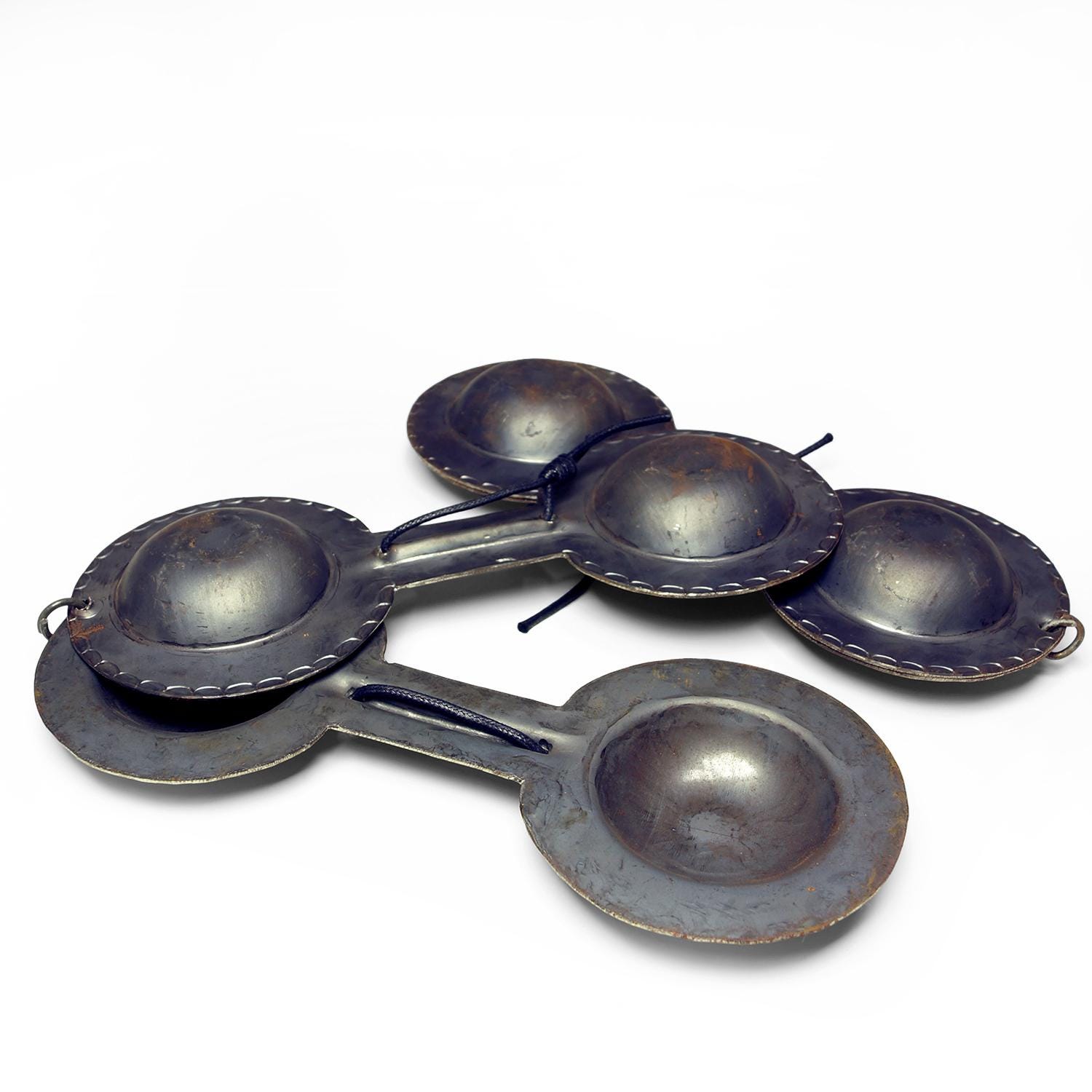Gnawa Metal Castanets | Moroccan Qraqeb | Hand-forged Percussion ...