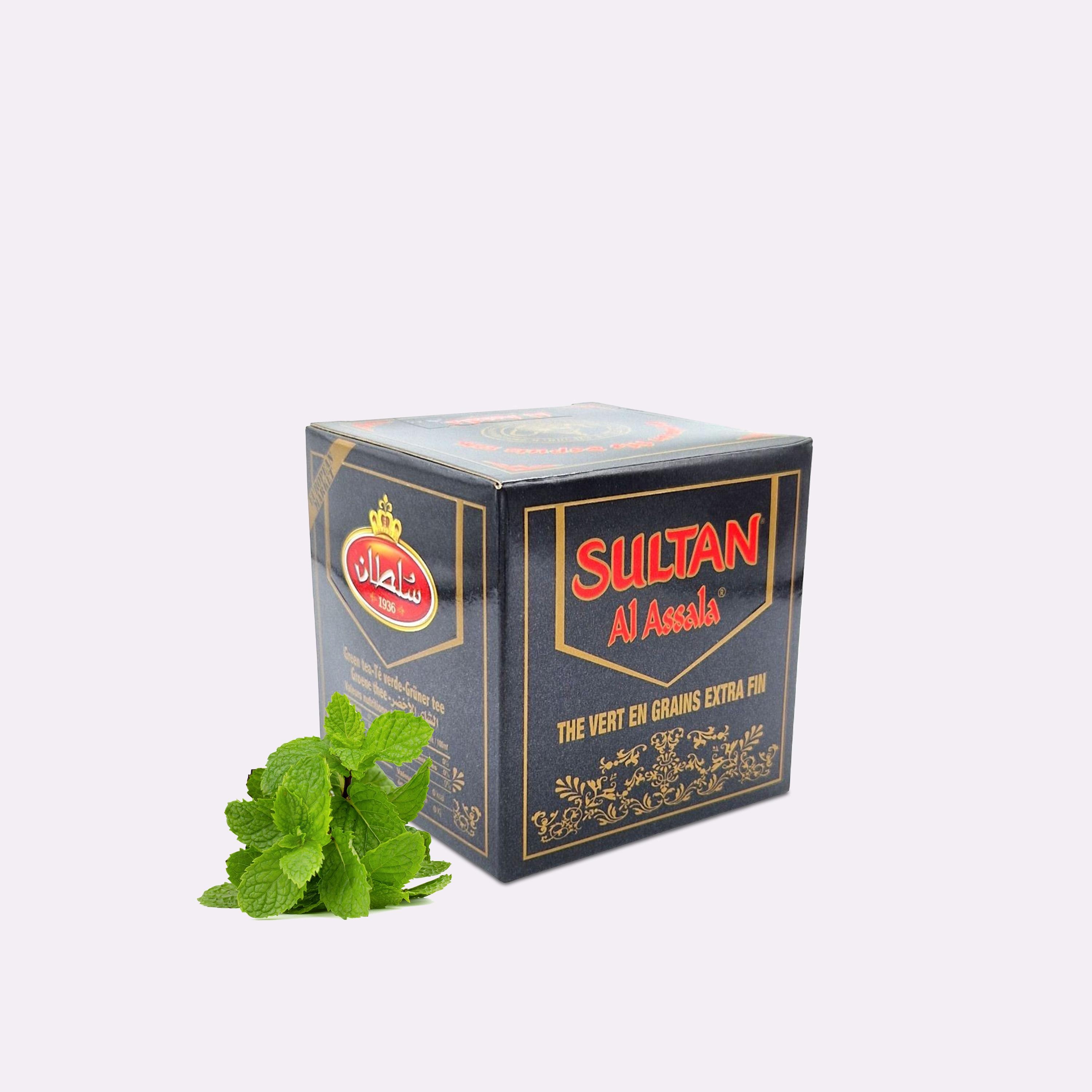 Authentic Sultan Mint Green Tea in Traditional Box With Antioxidant ...