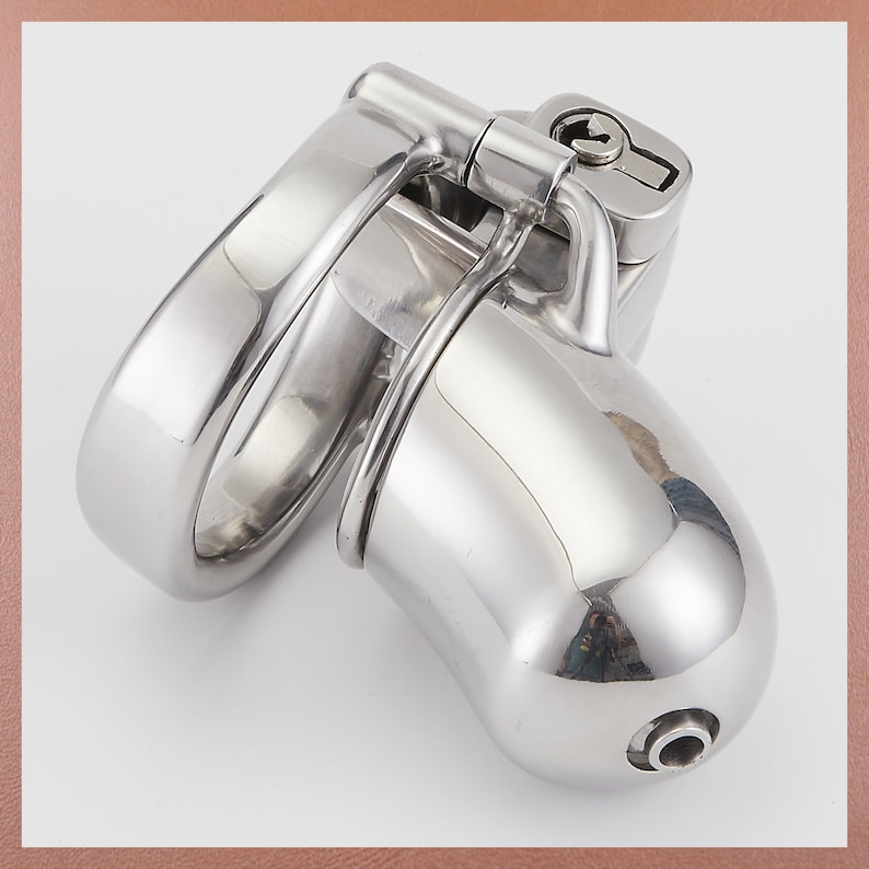 Custom PA Piercing Chastity Cage for Menstainless Steel Male - Etsy