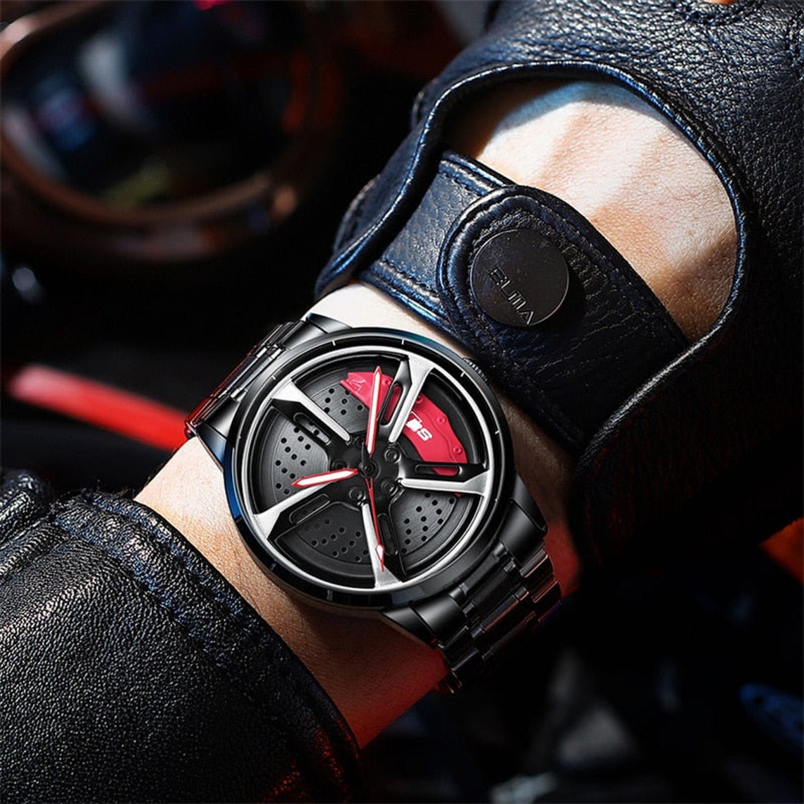 Audi Rs Spinning Watch Etsy UK
