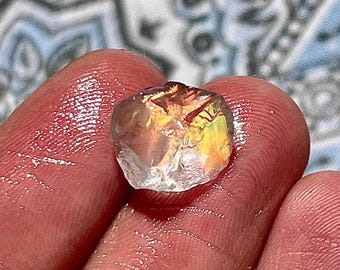 Raw Andesine Moonstone, Madagascar Rainbow Moonstone, 5.40 Ct Collector's Gem