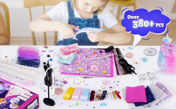 Fashion Design Studio - Sewing Kit for Kids - Girls Arts & Crafts