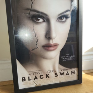 Black Swan movie poster, framed and ready to hang High Quality print image 6