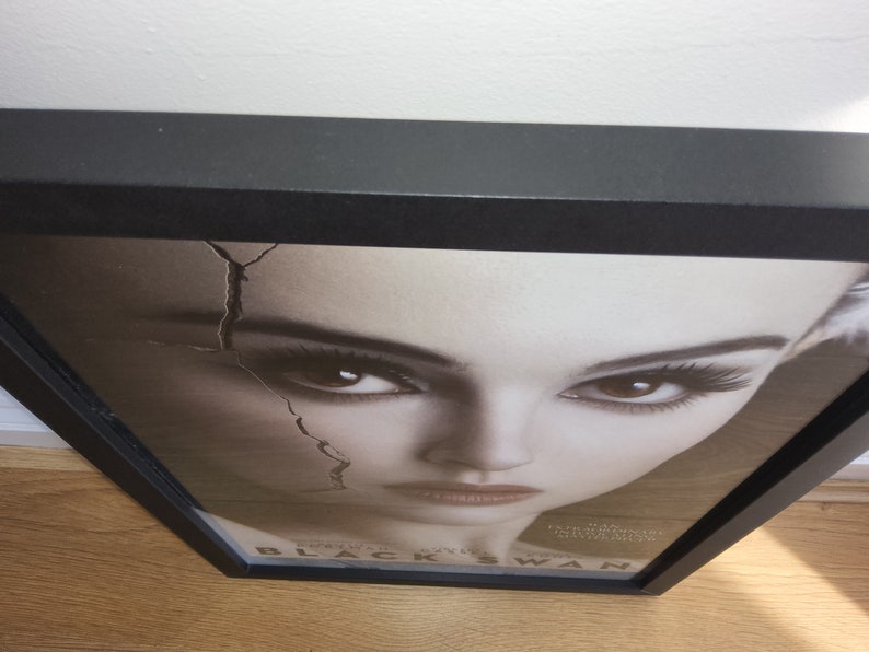 Black Swan movie poster, framed and ready to hang High Quality print image 5