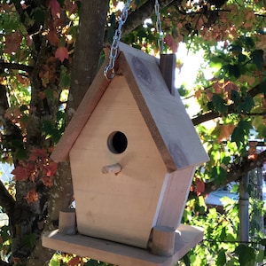 Cedar bird house