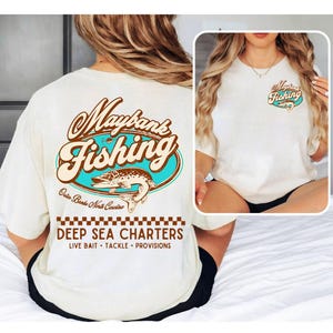 Maybank Angeln 2 Seite Unisex Sweatshirt, JJ Maybank Outer Banks Shirt, OBX Shirt, Pogue Life Shirt, Film Retro Sweatshirt, Geschenke für sie