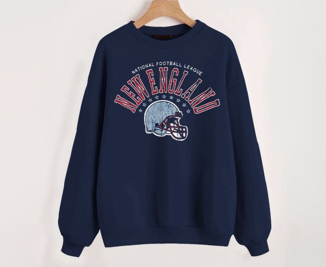 Old school patriots sweatshirt hotsell