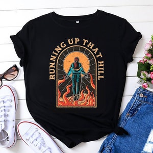 Vintage Max Mayfield Retro Black Shirt, Max Mayfield Running Up That Hill Vintage Unisex TShirt, TV Series Shirt