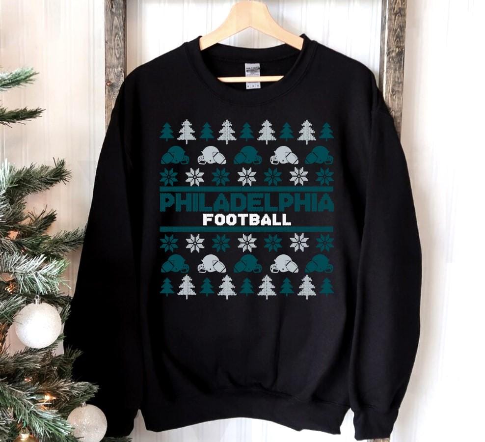 Ugly Sweater Philadelphia Eagles Etsy Canada