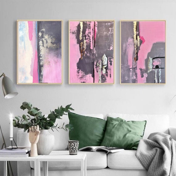 Modern Art Gallery Wall SET Colorful Digital DOWNLOAD Wall Art Etsy