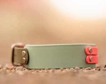 The Rebel Collar | 1.5" Layered custom Dog Collar | Adjustable dog collar | Customize your colors | Durable & Waterproof