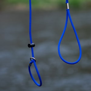 BioThane Rope Slip Leash | Training Leash | Custom length and color | Choose from 2 styles: Traditional Slip or a Combo (Slip & Clip)!