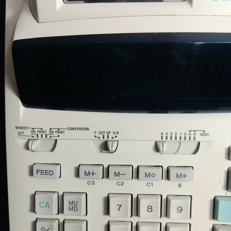 Casio DR 270 HD Tax & Exchange Electric Calculator image 3