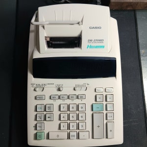 Casio DR 270 HD Tax & Exchange Electric Calculator image 5