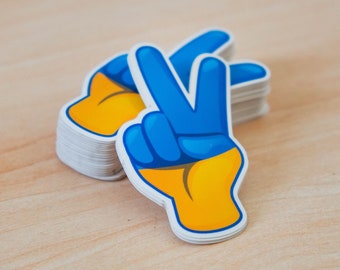 Peace in Ukraine Sticker | | Ukraine Fundraising