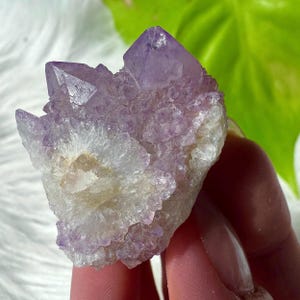 Lustrous Druzy Spirit Quartz mini Cluster from South Africa / High Quality South African Cactus Quartz, Spirit Amethyst Specimen 29g