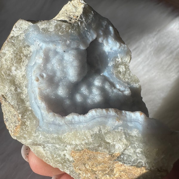 Chalcedony Geode - Etsy